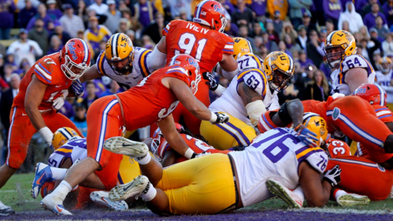 No. 21 Florida stops No. 16 LSU, 16-10, clinches SEC East